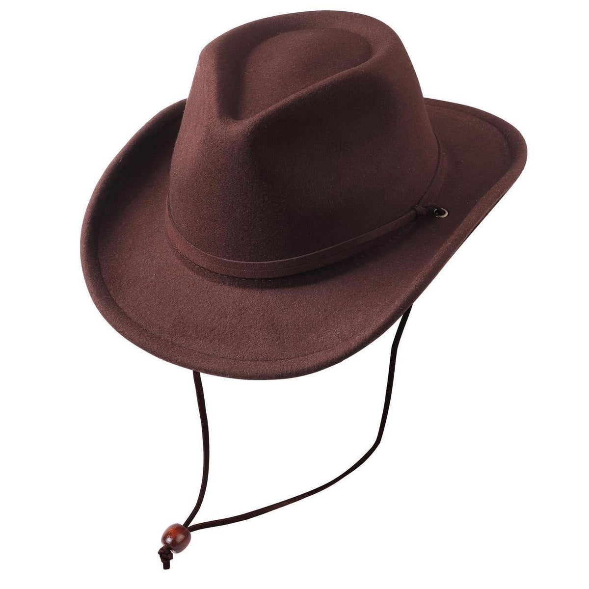 Cowboyhut Kinder Fedora Westernhut mit Gürtel & Krempe