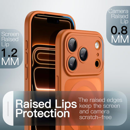 Magnetische Hülle für iPhone 17 Pro Max (6,9 Zoll) - Orange