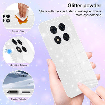 Glitzer Handyhülle für Xiaomi Redmi Note 14 Pro 5G, Silbrig
