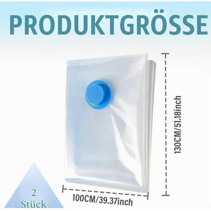 2x Vakuumbeutel Extra Groß Bettdecken & Kleidung