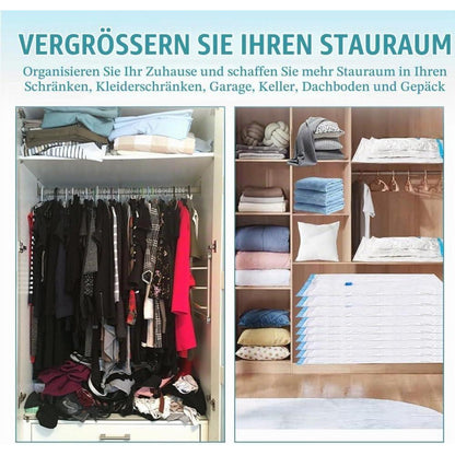 2x Vakuumbeutel Extra Groß Bettdecken & Kleidung
