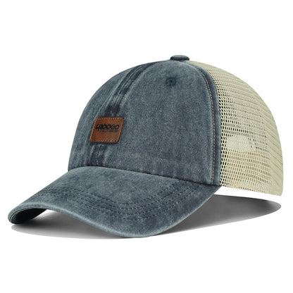 Atmungsaktive Mesh Basecap Herren Damen Outdoor Sport Cap