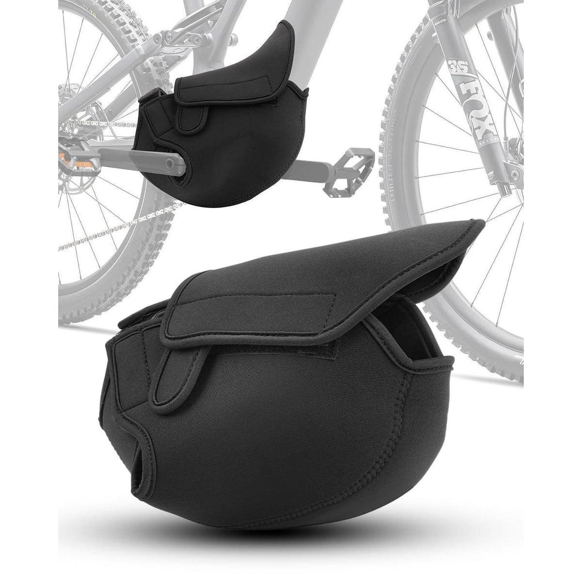 E-Bike Motorschutzhülle wasserdicht – Neopren Abdeckung Mittelmotor