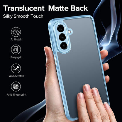Schutzhülle für Samsung Galaxy A17 4G/5G mit Panzerglas, Hellblau