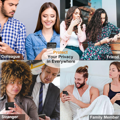 Sichtschutzfolie iPhone 17 mit Kameraschutz, 25° Anti-Spy