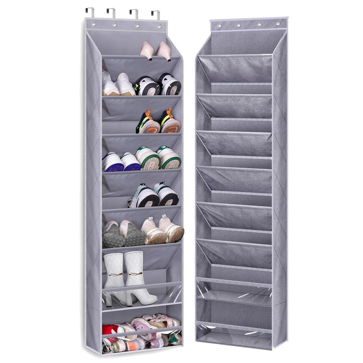Hängendes Schuhregal Tür Organizer – 8 Regale für 20 Paar Schuhe