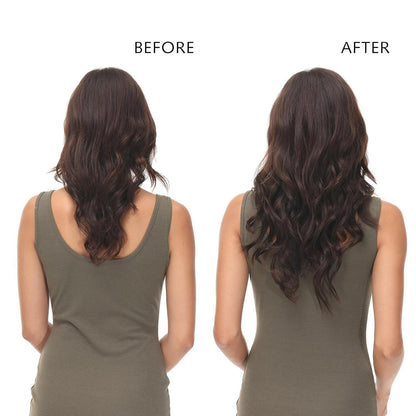 Haarverlängerung Clip-in Gerade Synthetik 40cm Dunkelblond/Blond