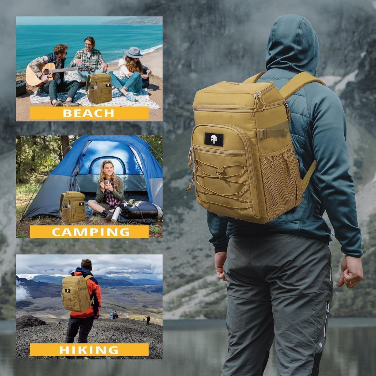 Taktischer Kühlrucksack 25L – Auslaufsicher & Robust für Outdoor