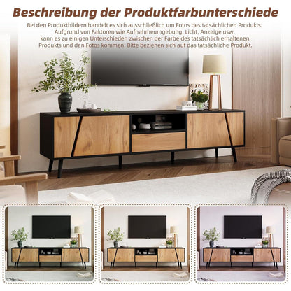 Moderner TV-Schrank mit Schubladen & Schränken (180x40x46)