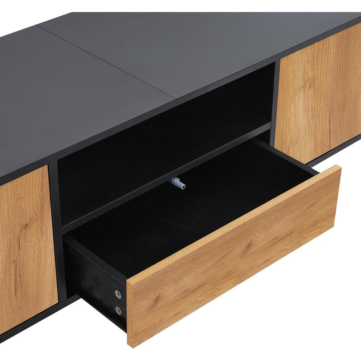 Moderner TV-Schrank mit Schubladen & Schränken (180x40x46)