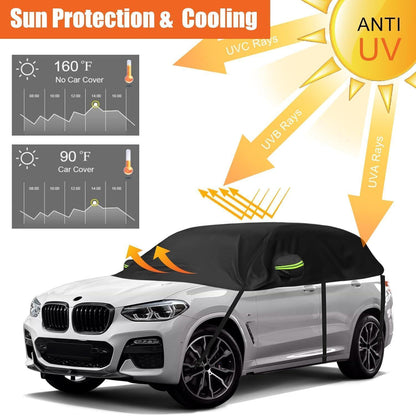 Halbgarage Auto Schutzhülle für BMW X3 E83 F25 G01 2004-2024