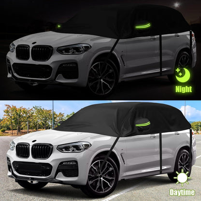 Halbgarage Auto Schutzhülle für BMW X3 E83 F25 G01 2004-2024
