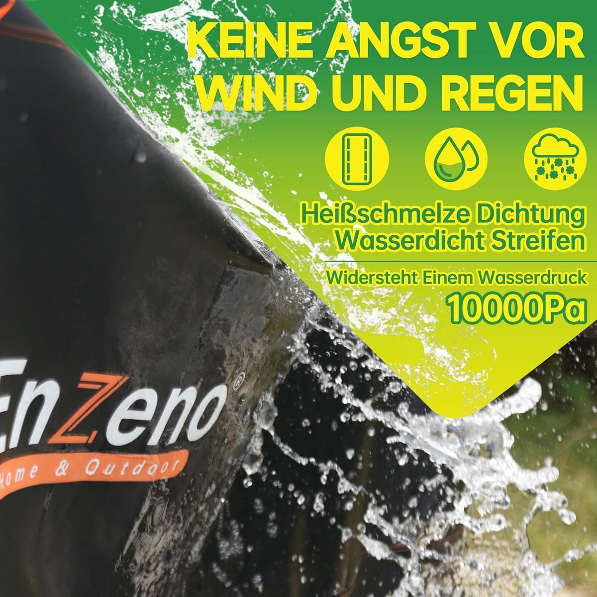 Wasserdichte Gartenmöbel Abdeckung Rund 128x72cm