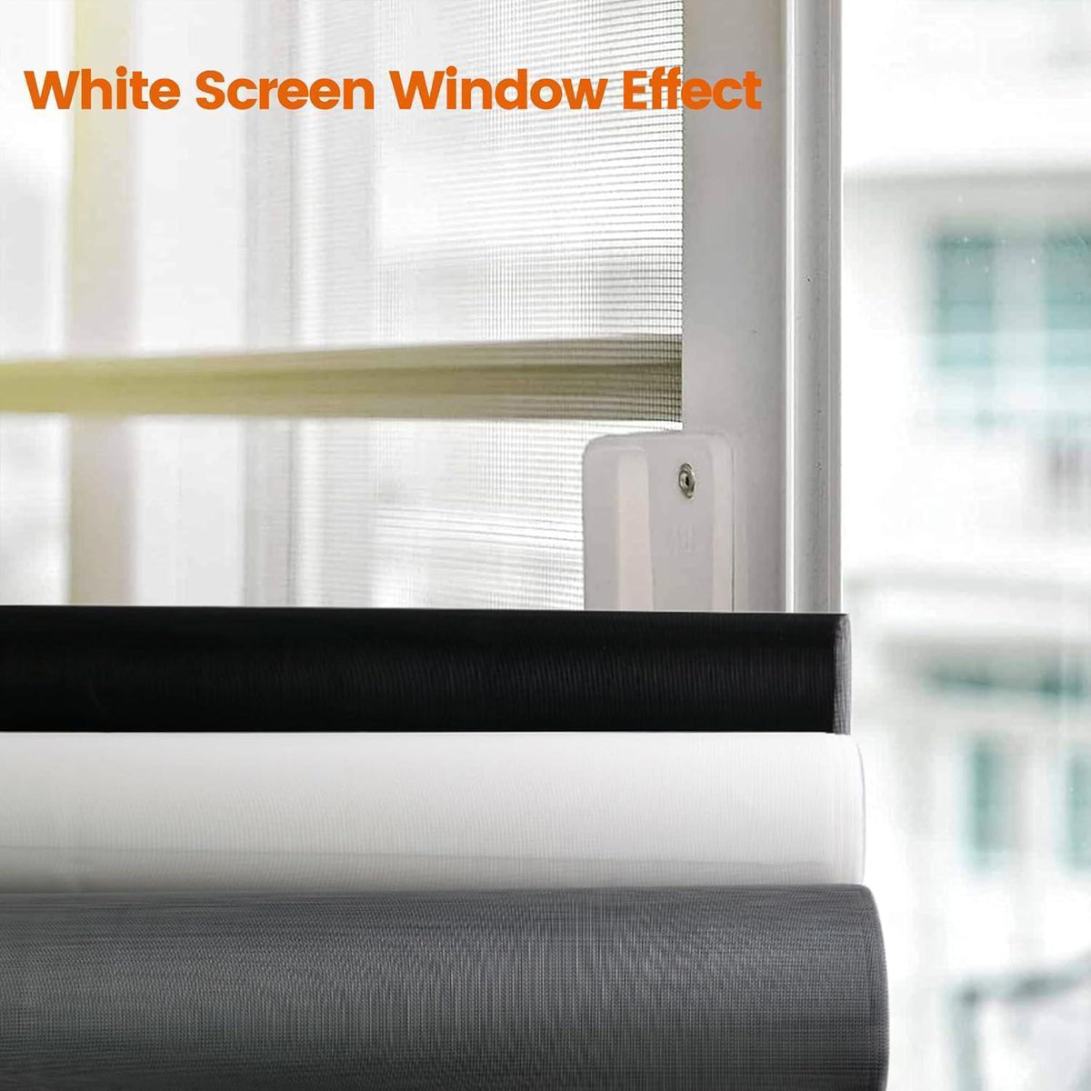 Fliegengitter Fenster Fiberglas 300x150cm – Zuschneidbar & Vielseitig