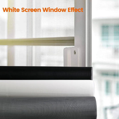 Fliegengitter Fenster Fiberglas 300x150cm – Zuschneidbar & Vielseitig