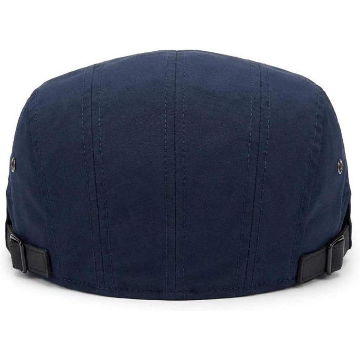 Herren Schiebermütze Sommer – Vintage Flatcap Marineblau M-L
