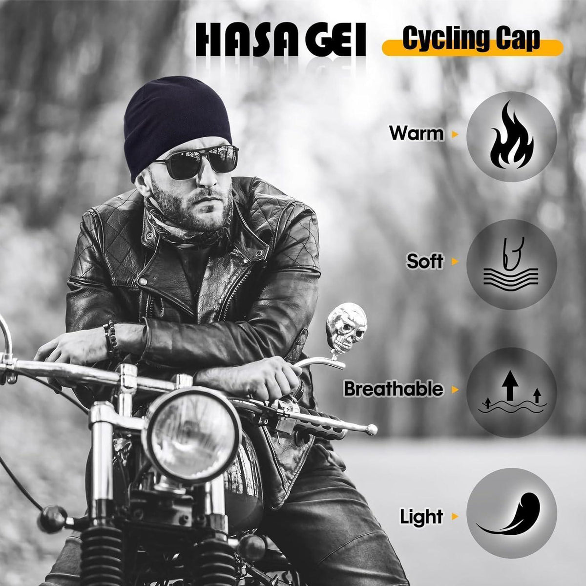 Warme Laufmütze für Herren & Damen – Beanie für Sport & Freizeit