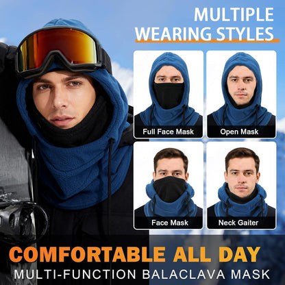 Thermo Fleece Sturmhaube Winter – Winddicht & Warm für Herren & Damen