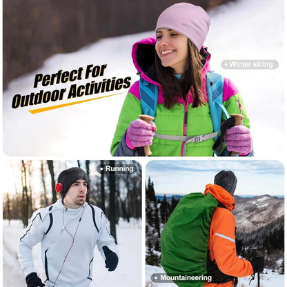 Warme Laufmütze für Herren Damen – Beanie für Sport & Freizeit