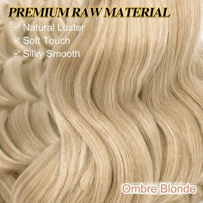 Ocean Wave Crochet Haare – Blond Ombre, 6er Set