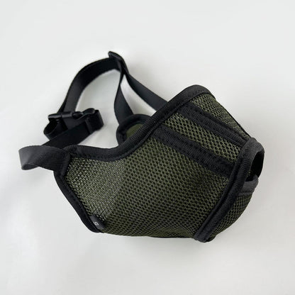 Atmungsaktiver Maulkorb für Hunde – 3D Air Mesh, Blau L