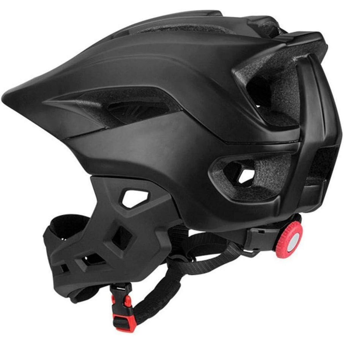 Kinder Fullface Helm 2in1 Fahrradhelm mit Kinnschutz