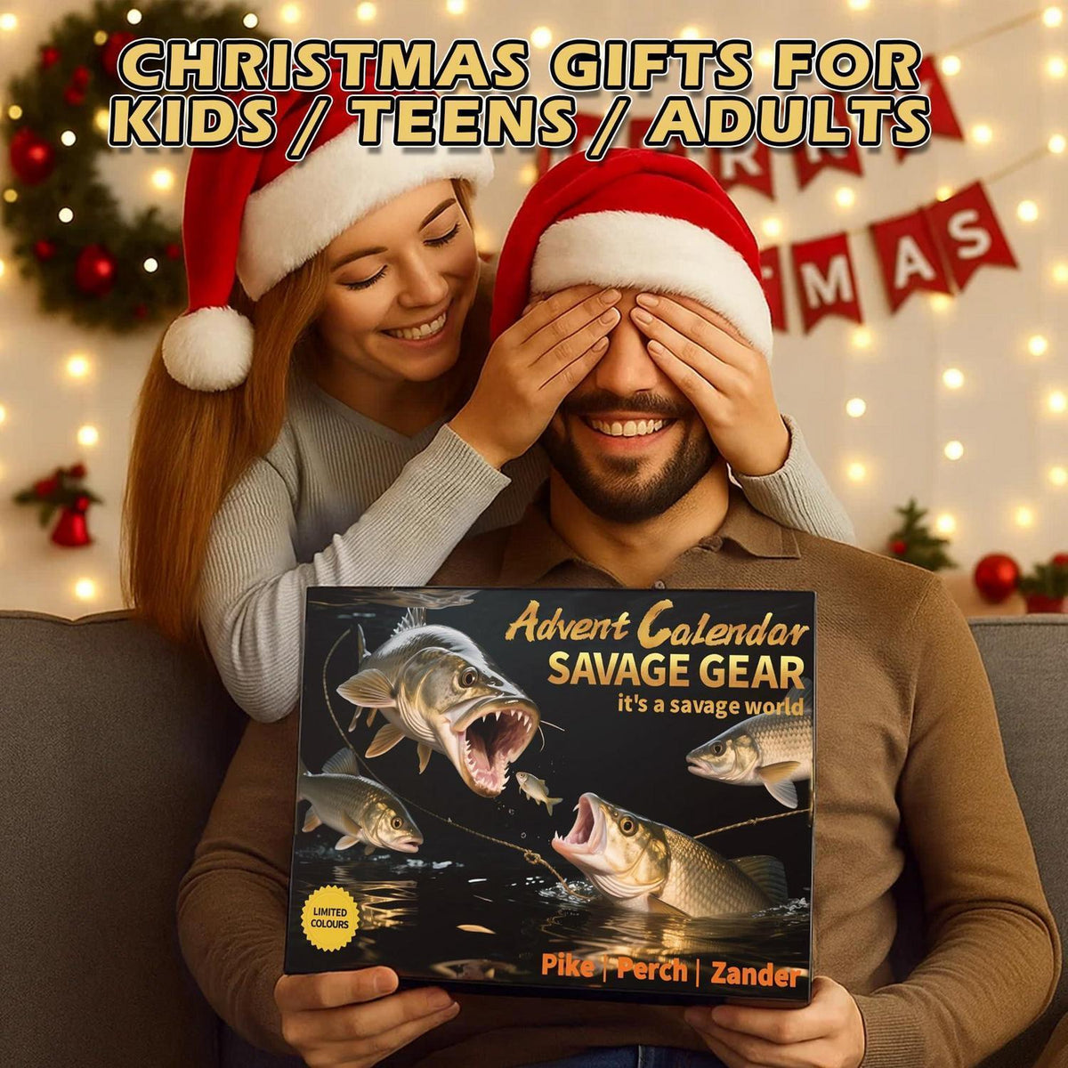 Adventskalender Angeln 2026 – 24 Köder für Fischer & Angler