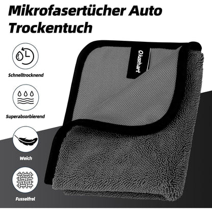Mikrofaser Trockentücher 3er-Set – Schnelltrocknend & Fussel-frei