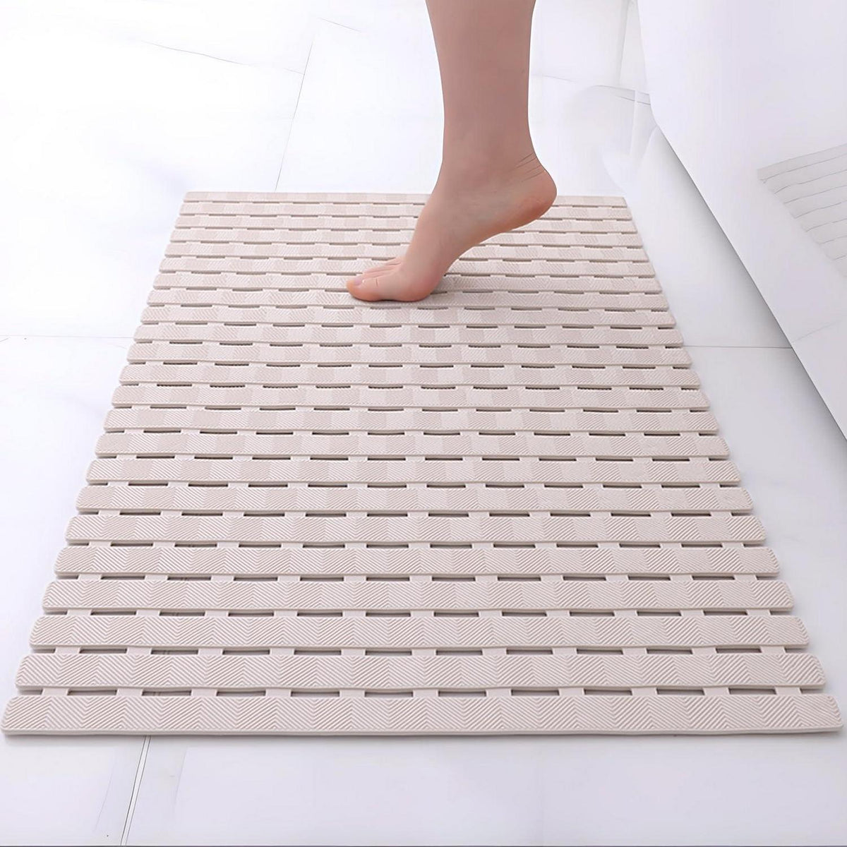 Rutschfeste Duschmatte 70x40 cm – Antirutsch & Schimmelresistent