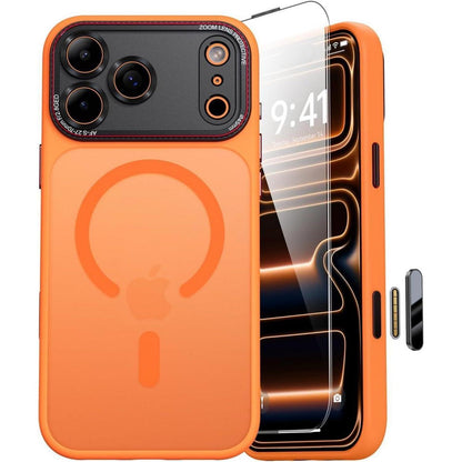 iPhone 17 Pro Hülle: Stoßfest, Magsafe & Kameraschutz Orange