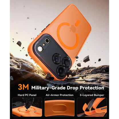 iPhone 17 Pro Hülle: Stoßfest, Magsafe & Kameraschutz Orange