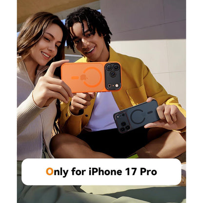 iPhone 17 Pro Hülle: Stoßfest, Magsafe & Kameraschutz Orange