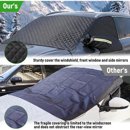 Auto Windschutzscheibenabdeckung Winter Frostschutz Schnee Eis