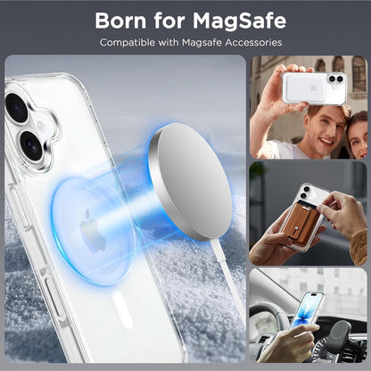 iPhone 17 Hülle mit MagSafe, Kameraschutz, matt transluzent