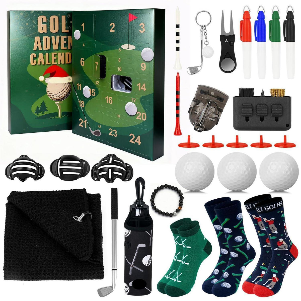 Golf Adventskalender 2026 für Herren – 24 Überraschungen