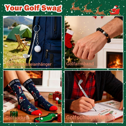 Golf Adventskalender 2026 für Herren – 24 Überraschungen