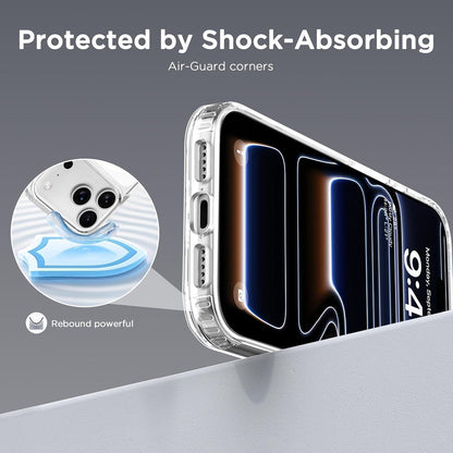 iPhone 17 Pro Hülle mit MagSafe, Kameraschutz, matt transluzent