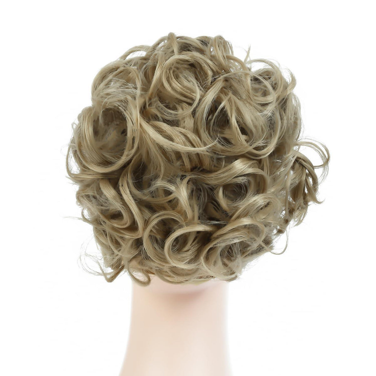 Gelocktes Chignon Haarteil – Synthetischer Dutt für Hochsteckfrisur