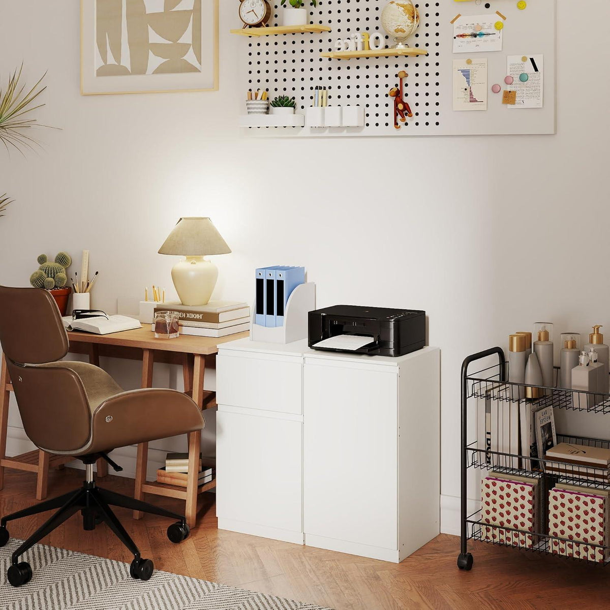 2er-Set Kommoden Weiß – Schlafzimmer, Büro & Flur