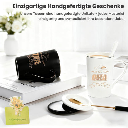 Tassen Geschenkset Oma & Opa – Beste Großeltern der Welt