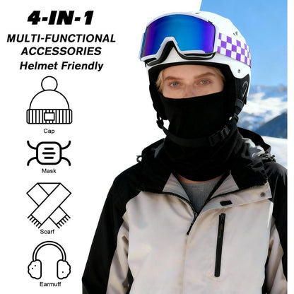 Sturmhaube Fleece Mütze Winter – Winddicht & Warm für Herren Damen