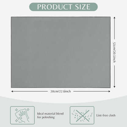 Mikrofaser Glastuch 51x70cm - Reinigungstücher für Glas & Edelstahl