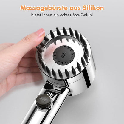 Filter Duschkopf Handbrause mit Schlauch & 15 Schichten
