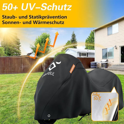 Motorradabdeckung Trike, windfest & UV-Schutz, 274x149x149cm