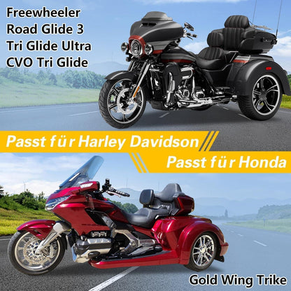Motorradabdeckung Trike, windfest & UV-Schutz, 274x149x149cm
