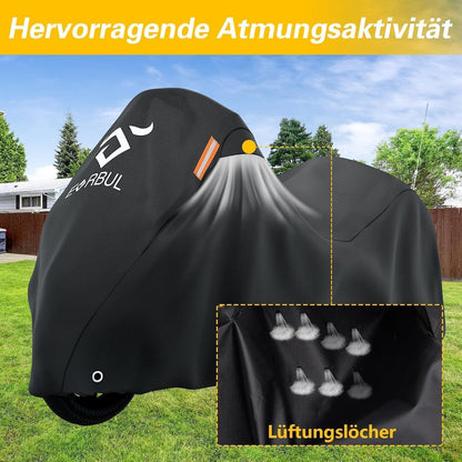 Motorradabdeckung Trike, windfest & UV-Schutz, 274x149x149cm