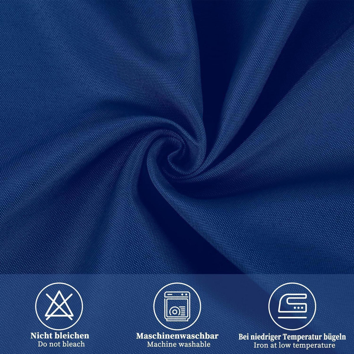 10x Marineblau Tischdecke für Biertisch (100x250cm)