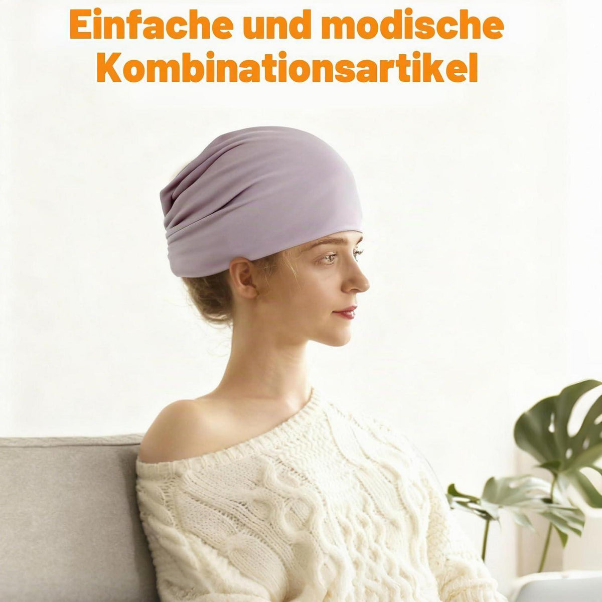 Chemo Mützen Damen 3er Pack, atmungsaktiv & leicht