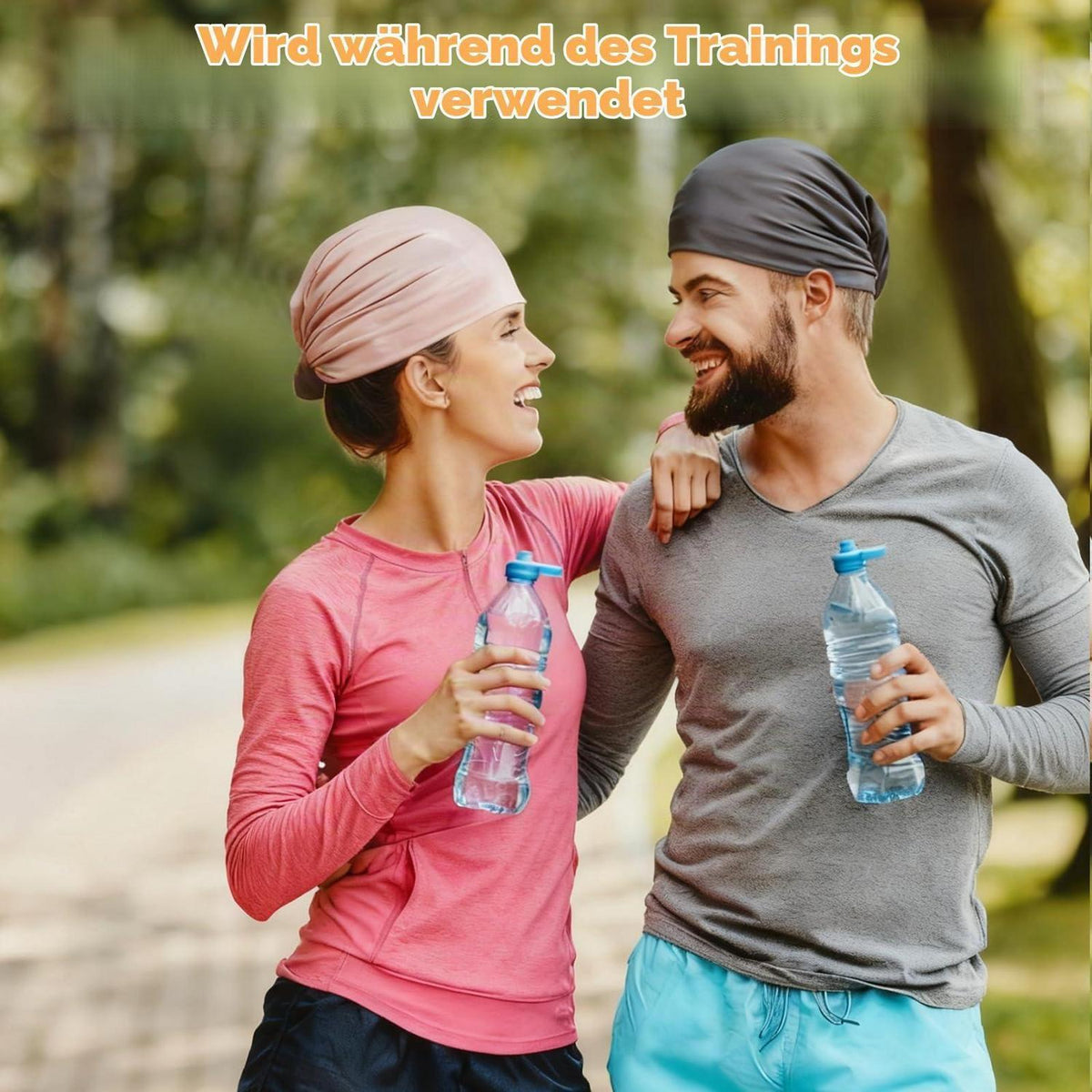 Chemo Mützen Damen 3er Pack, atmungsaktiv & leicht