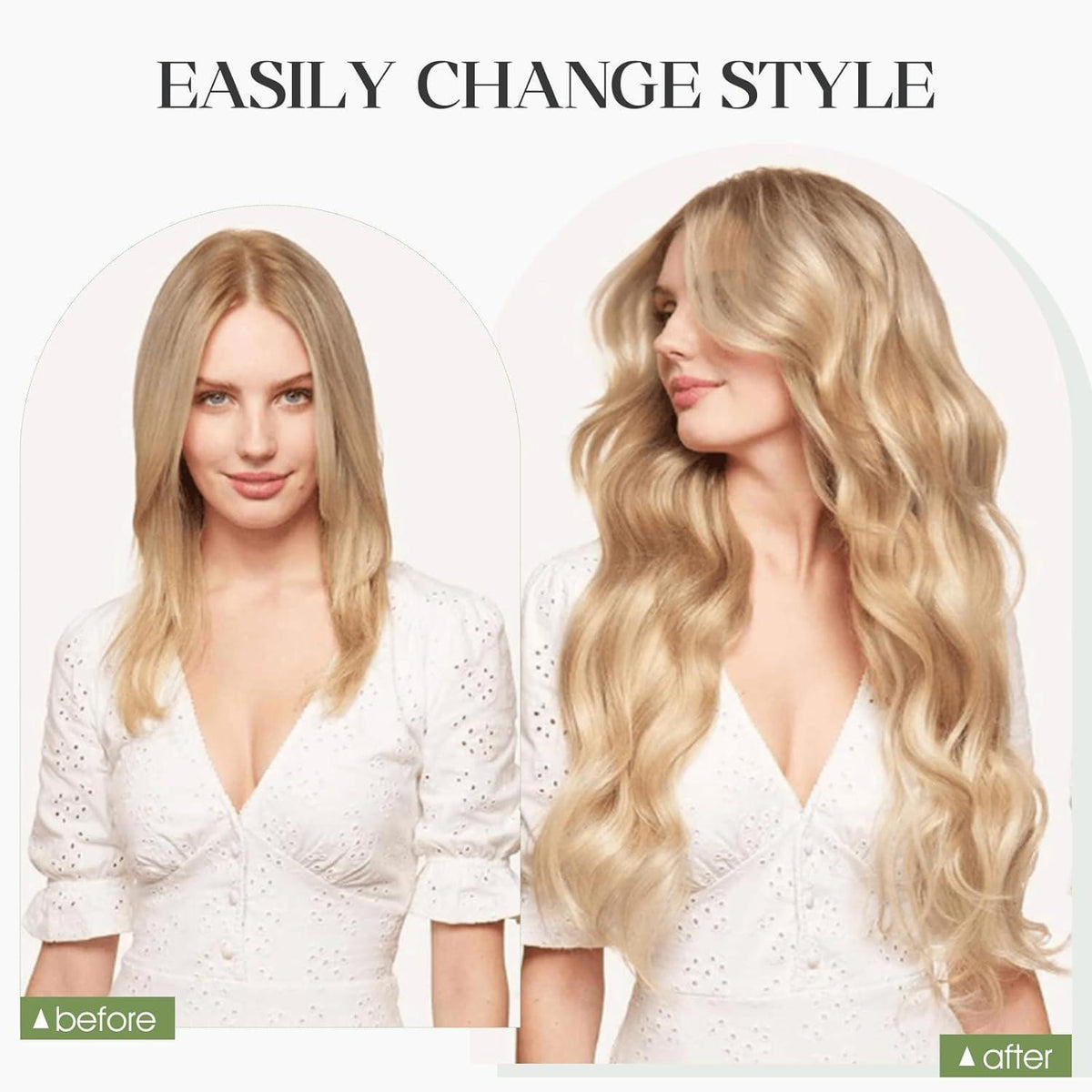 Echthaar Halo Extension 30cm – Verstellbar & Unsichtbar #12P613